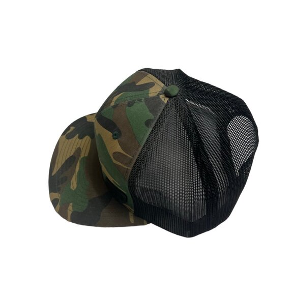Mens DP Diesel Power Camo Hat Trucker Baseball Cap Truck Car Shop - Picture 3 of 5